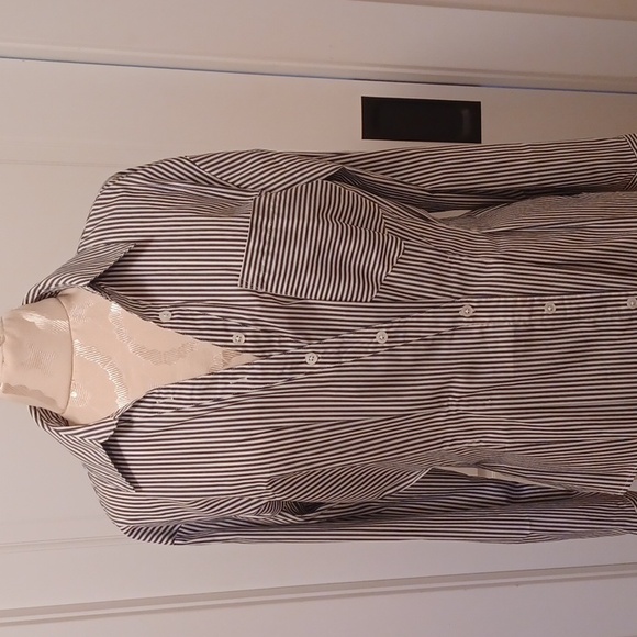 Veronica Beard Rosamund Striped Shirt Size 8 NWT - Picture 2 of 11